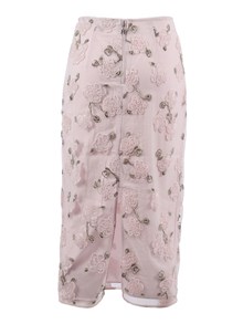 ROTATE SEQUIN MIDI PENCIL SKIRT LILAC ASH COMB. (Slim fit)