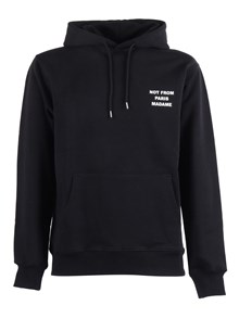 Dr�le De Monsieur BLACK Bold Slogan Hoodie