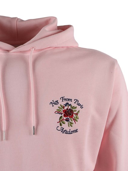 Dr�le De Monsieur Hoodie Slogan Rose
