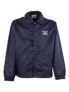 Dr�le De Monsieur NAVY Slogan Jacket