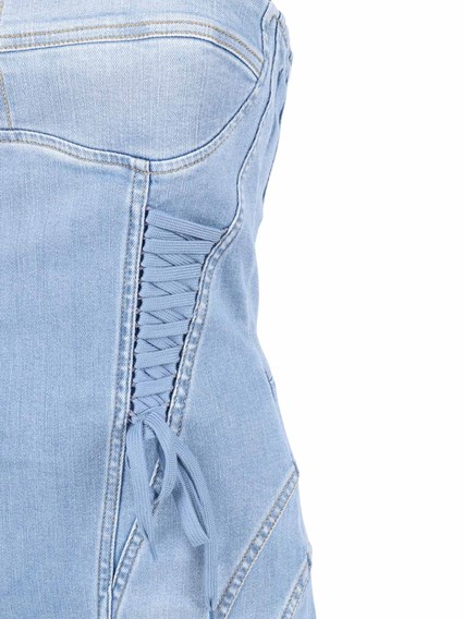 ELISABETTA FRANCHI ABITO DONNA JEANS
