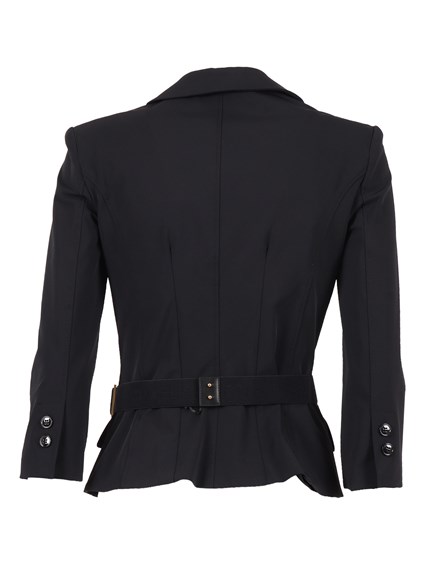 ELISABETTA FRANCHI JACKET WITH BELT