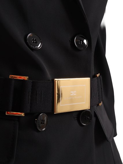 ELISABETTA FRANCHI JACKET WITH BELT