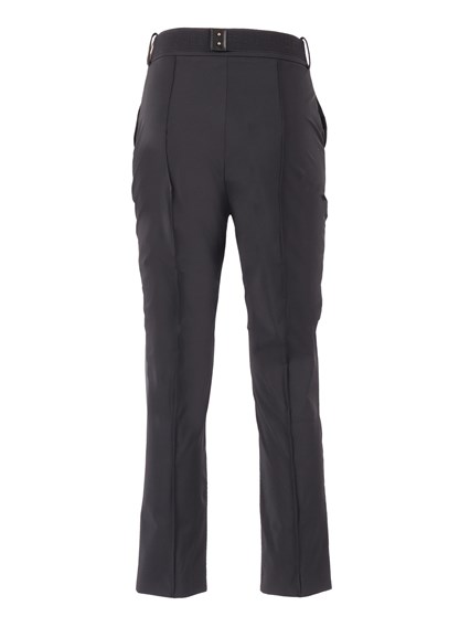 ELISABETTA FRANCHI TROUSERS WITH BELT