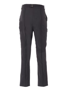 ELISABETTA FRANCHI TROUSERS WITH BELT