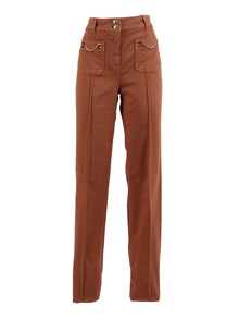 ELISABETTA FRANCHI JEANS-STYLE TROUSERS