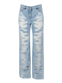 ELISABETTA FRANCHI JEANS-STYLE TROUSERS