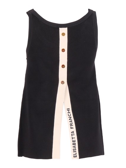ELISABETTA FRANCHI KNITTED TOP