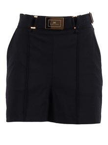 ELISABETTA FRANCHI SHORT CON CINTURA