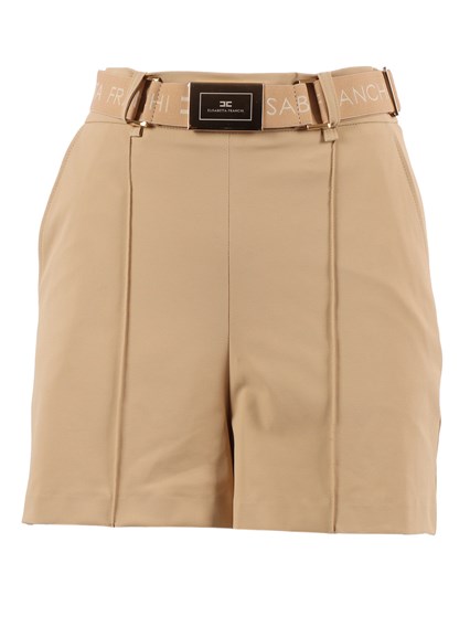 ELISABETTA FRANCHI SHORT CON CINTURA