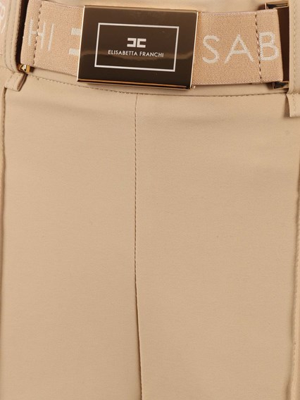 ELISABETTA FRANCHI SHORT CON CINTURA