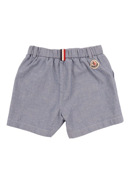 Moncler Baby MEDIUM BLUE SHORTS