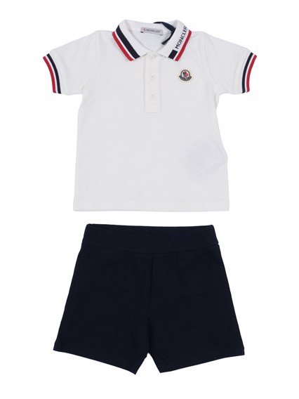 Moncler Baby WHITE KNITWEAR CLOTHING ENSEMBLE