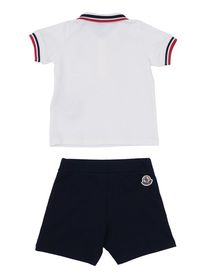 Moncler Baby WHITE KNITWEAR CLOTHING ENSEMBLE