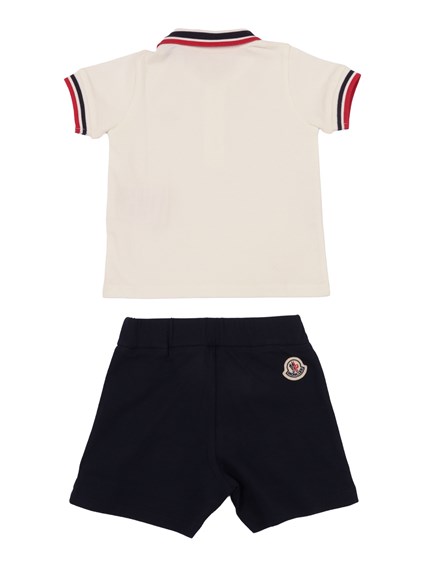 Moncler Baby WHITE KNITWEAR CLOTHING ENSEMBLE