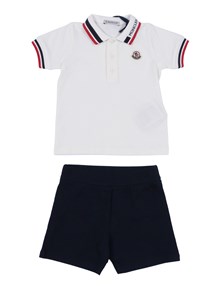 Moncler Baby WHITE KNITWEAR CLOTHING ENSEMBLE