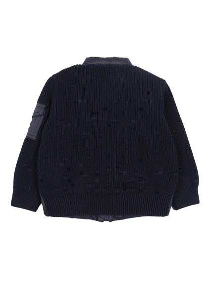 Moncler Baby NAVY CARDIGAN