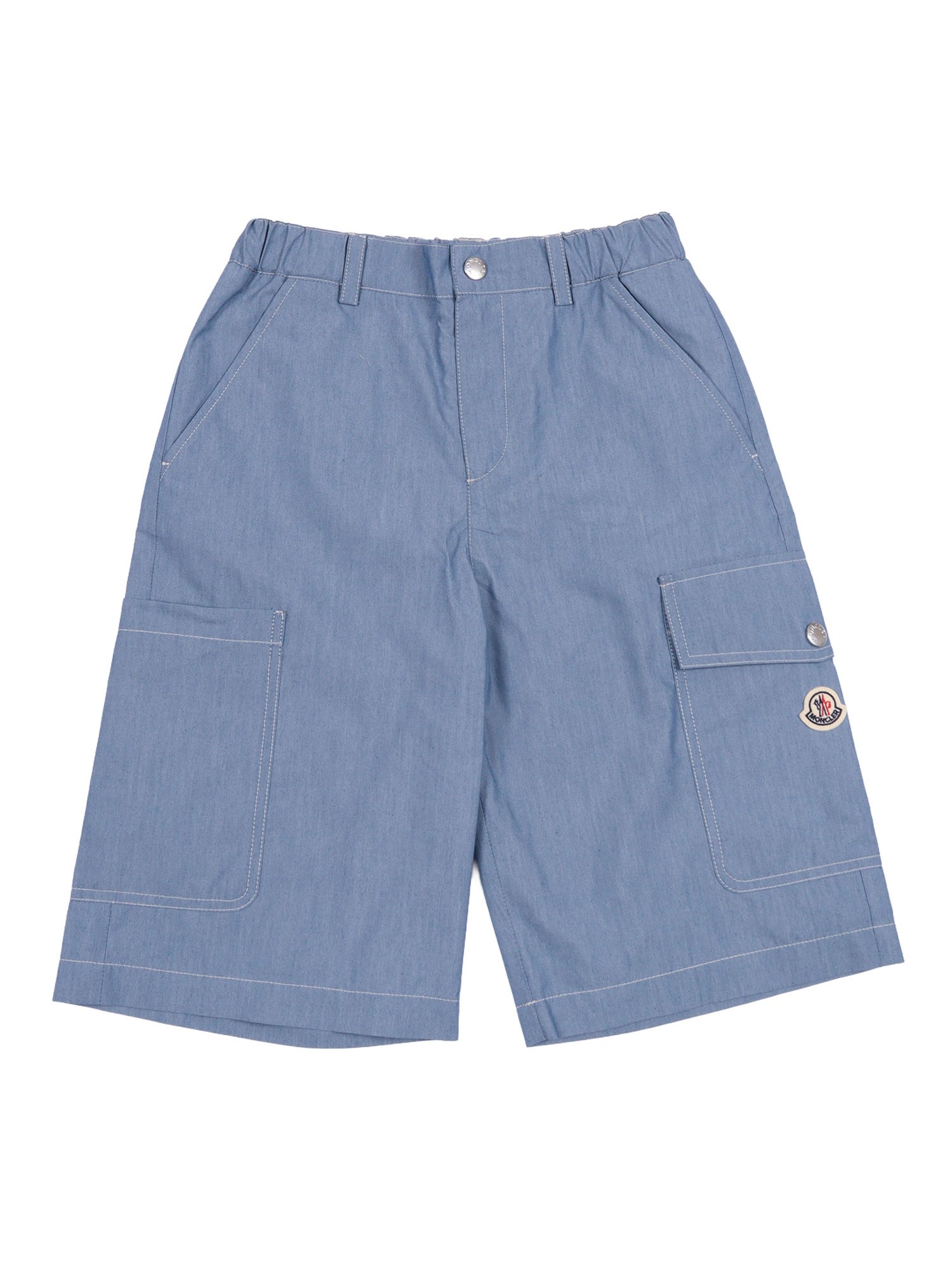 MONCLER ENFANT Medium Blue Shorts