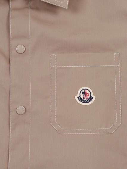 Moncler Enfant BEIGE SHIRT