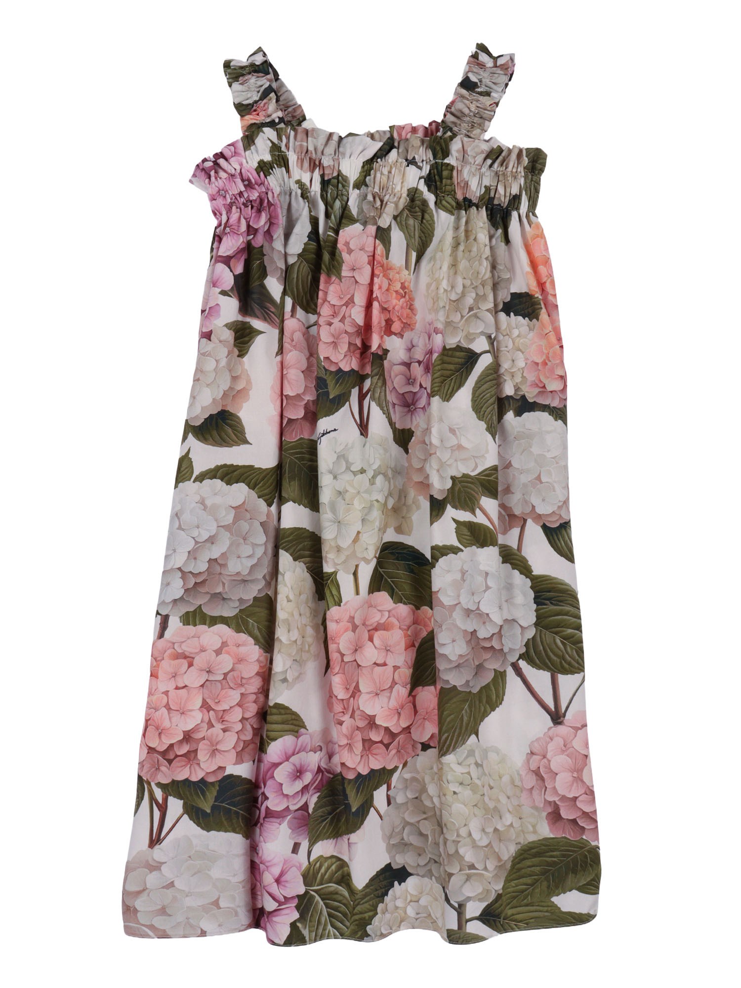 Dolce & Gabbana Junior Kids'  Sleeveless Dress In Multi