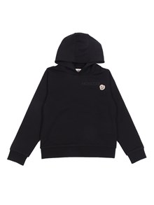 Moncler Enfant BLACK HOODIE SWEATER