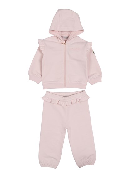 Moncler Baby LIGHT PINK KNITWEAR CLOTHING ENSEMBLE