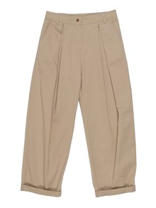 Moncler Enfant LIGHT BEIGE TROUSERS
