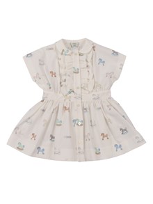 Fendi Jr LITTLE HORSES DRESS