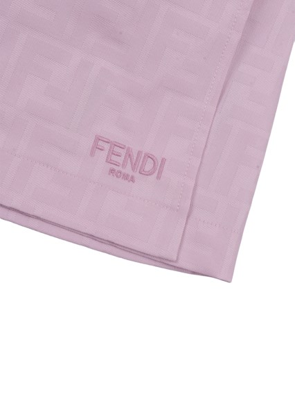 Fendi Jr COTTON JACQUARD FF SKIRT