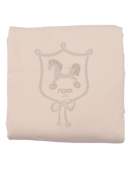 Fendi Jr COPERTA FELPINA STRETCH