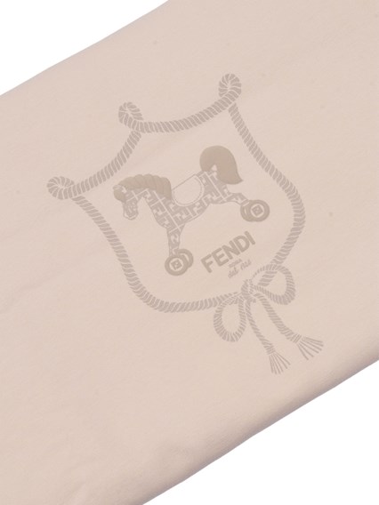 Fendi Jr COPERTA FELPINA STRETCH