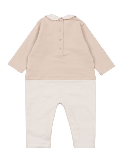 Fendi Jr STRETCH FLEECE ROMPER SET