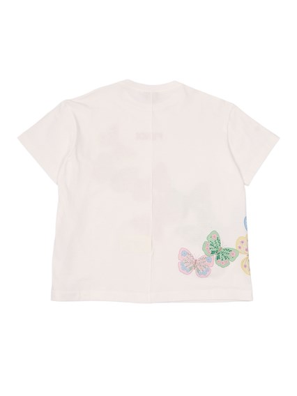 FENDI JR T-SHIRT JERSEY TINTO