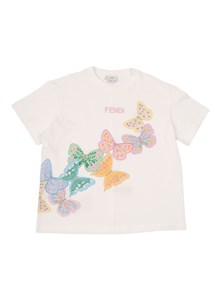 FENDI JR T-SHIRT JERSEY TINTO