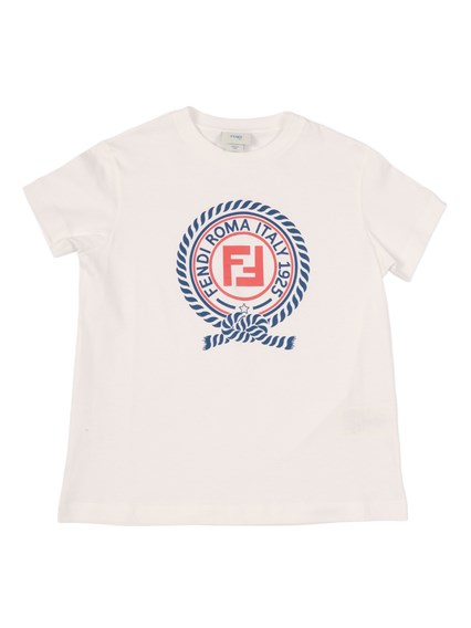 Fendi Jr T-SHIRT JERSEY TINTO
