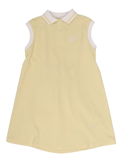 Fendi Jr COTTON PIQUET DRESS