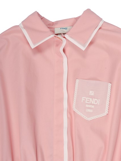 Fendi Jr POPELINE DRESS
