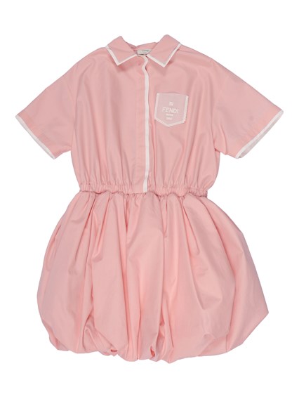 Fendi Jr POPELINE DRESS