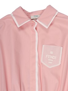 Fendi Jr POPELINE DRESS