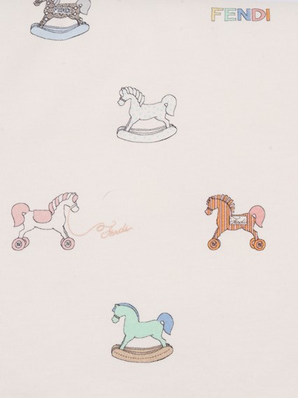 Fendi Jr CAPERTINA LITTLE HORSES