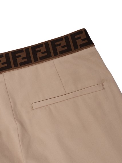 Fendi Jr PANTALONE  EAVY GABARDINE