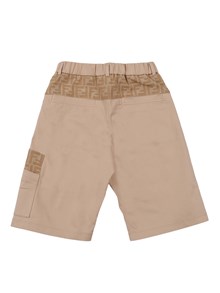 Fendi Jr EAVY GABARDINE SHORTS