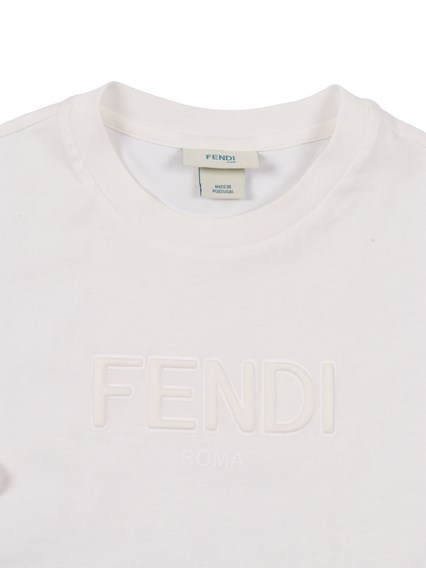 Fendi Jr T-SHIRT JERSEY TINTO
