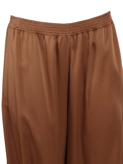 FABIANA FILIPPI ENVER SATIN WIDE JOGGING TROUSERS