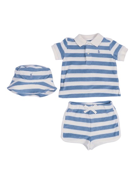 POLO RALPH LAUREN KNIT-SHORT SET-OUTFIT SET