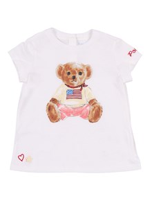 POLO RALPH LAUREN BEAR TEE-KNIT SHIRTS-T-SHIRT