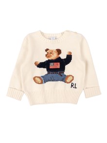 POLO RALPH LAUREN BEAR SWEATER-TOPS-SWEATER