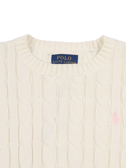 POLO RALPH LAUREN CABLE CN-SWEATER-PULLOVER
