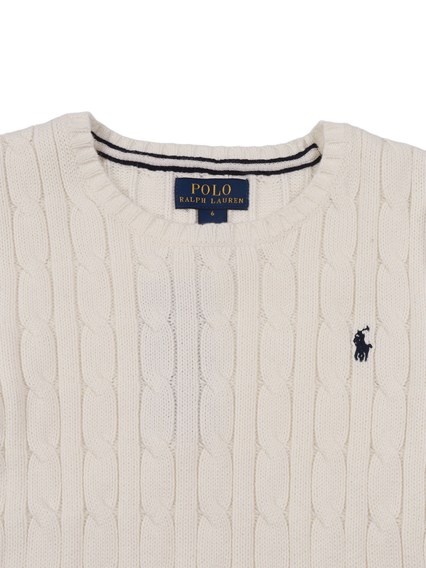 POLO RALPH LAUREN LS CABLE CN-TOPS-SWEATER
