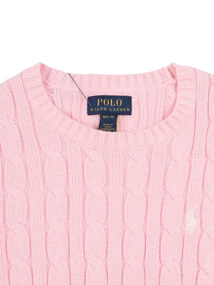 POLO RALPH LAUREN CABLE CN-SWEATER-PULLOVER